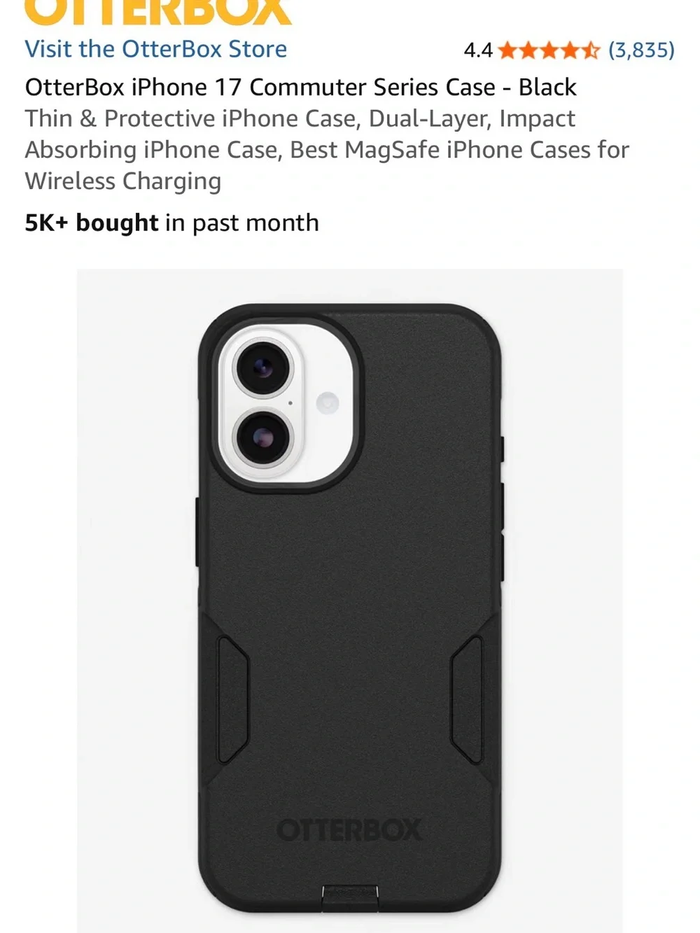 iPhone 17 OtterBox Commuter Series Case